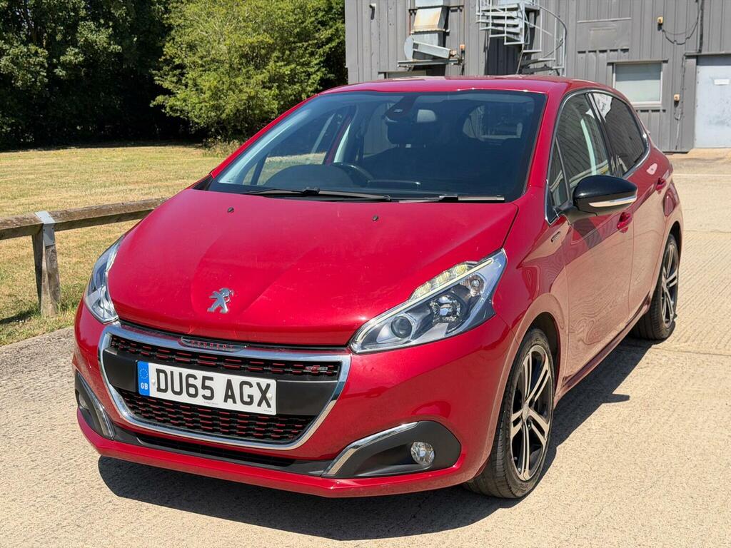 Peugeot 208 Hatchback 1.2 Puretech Gt Line Euro 6 Ss 2 Red #3