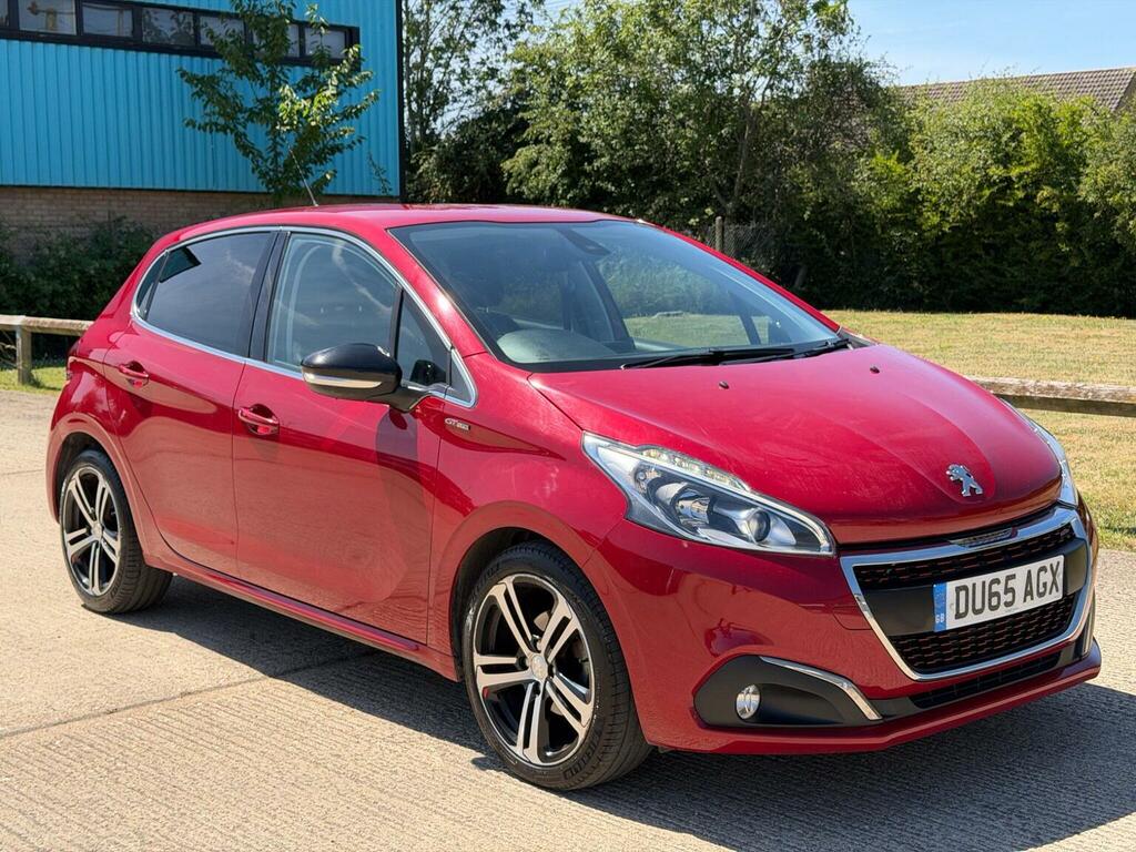 Peugeot 208 Hatchback 1.2 Puretech Gt Line Euro 6 Ss 2 Red #6