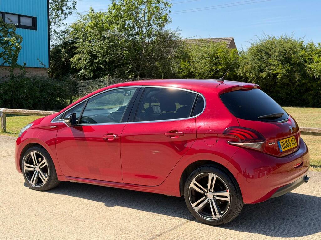 Peugeot 208 Hatchback 1.2 Puretech Gt Line Euro 6 Ss 2 Red #4