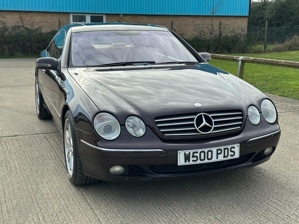 Mercedes-Benz CL Coupe 5.0 Cl500 2000W Black #5