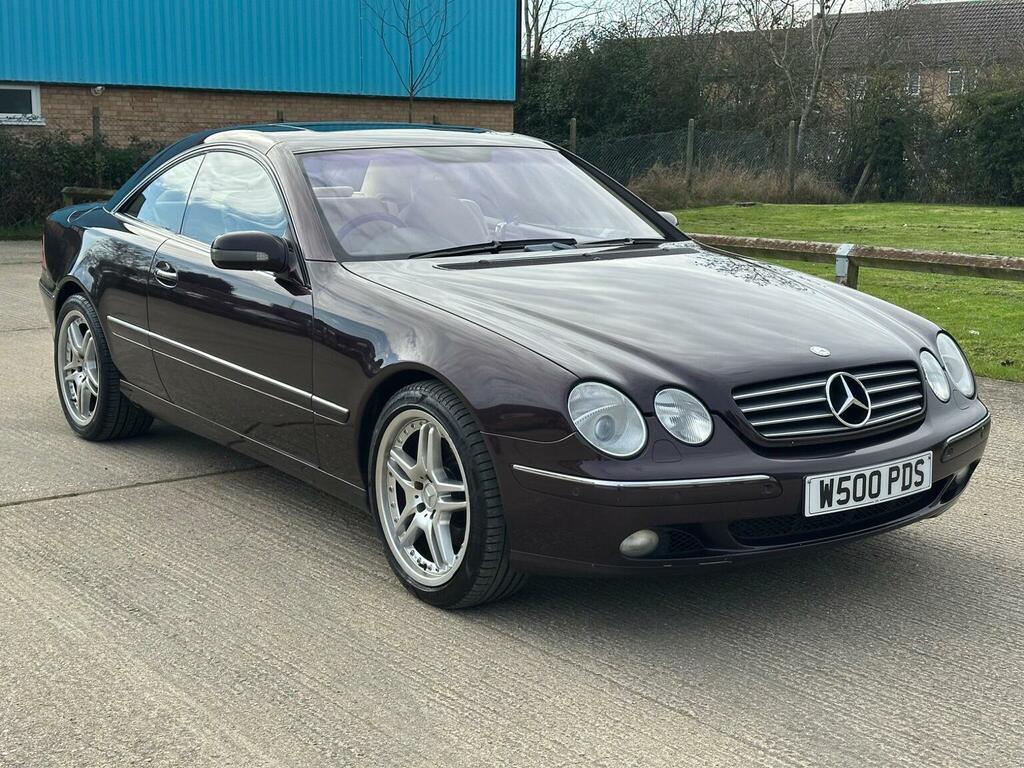 Mercedes-Benz CL Coupe 5.0 Cl500 2000W Black #6