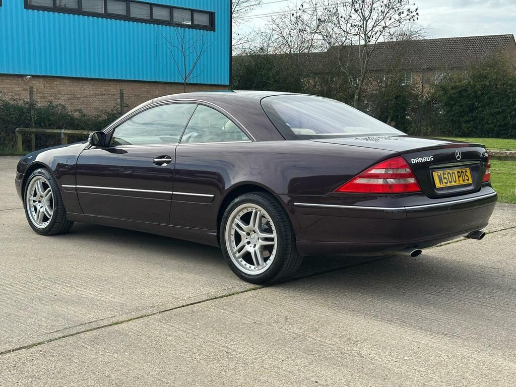 Mercedes-Benz CL Coupe 5.0 Cl500 2000W Black #4