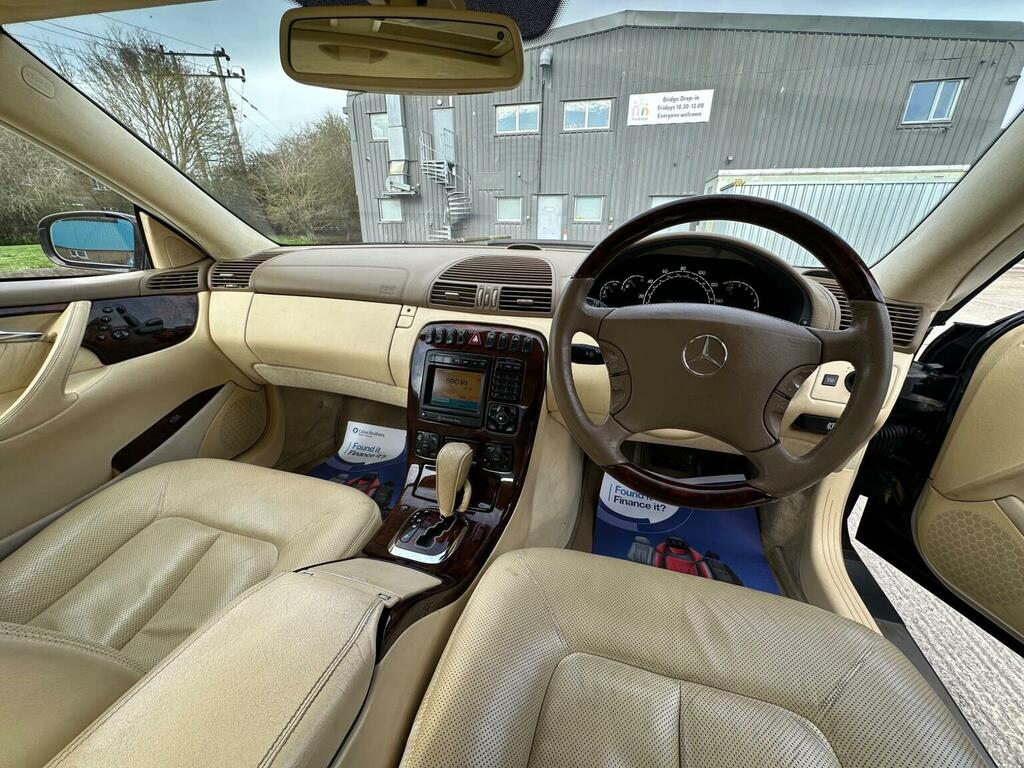 Mercedes-Benz CL 5.0 Cl500 Black #28