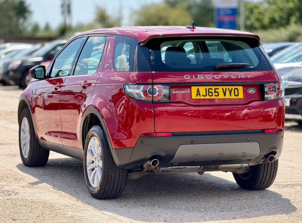 Land Rover Discovery Sport 2.0 Td4 Se Tech 4Wd Euro 6 Ss Red #4