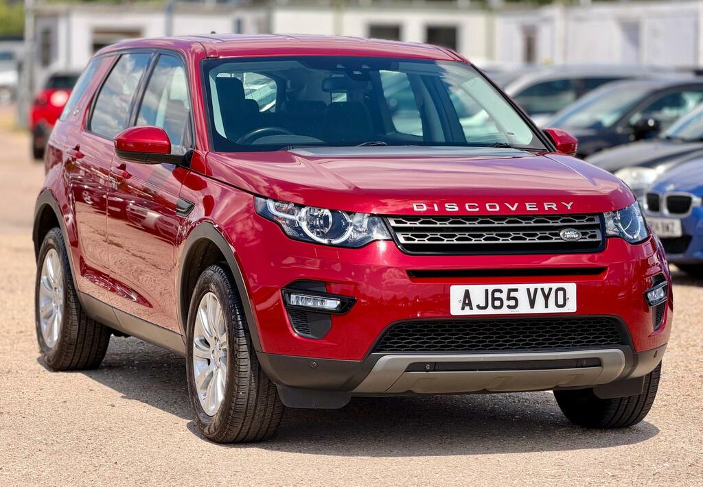 Land Rover Discovery Sport 2.0 Td4 Se Tech 4Wd Euro 6 Ss Red