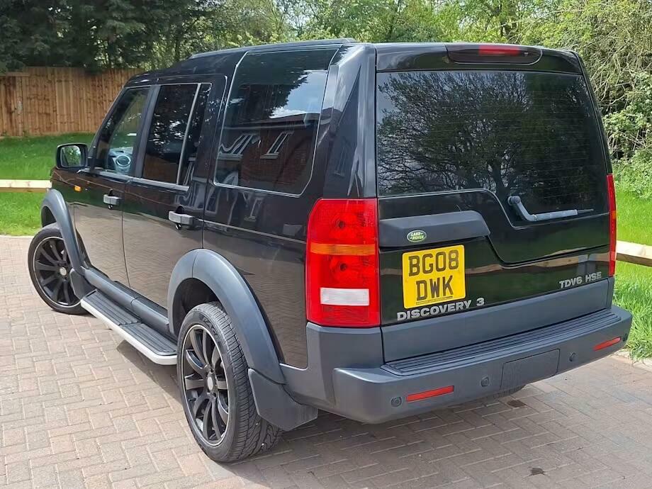 Land Rover Discovery 3 Hse Black #4