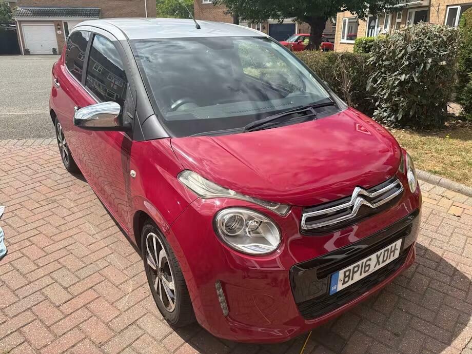 Citroen C1 1.2 Puretech Flair Euro 6 Red