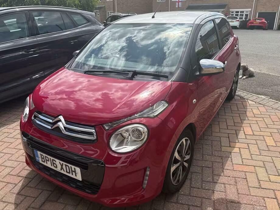 Citroen C1 1.2 Puretech Flair Euro 6 Red #3