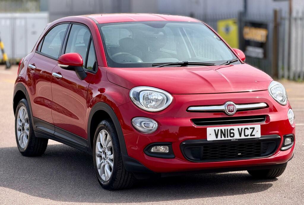 Fiat 500X Pop Star Red #5