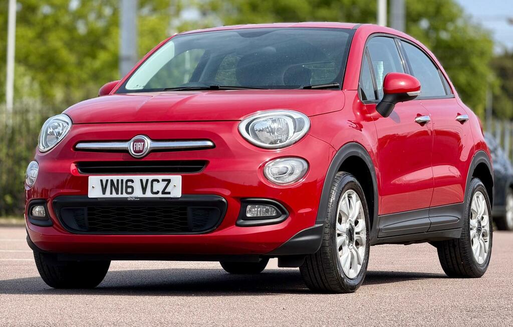 Fiat 500X Pop Star Red #3