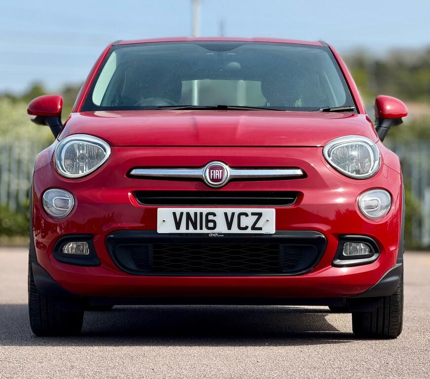 Fiat 500X Pop Star Red #2