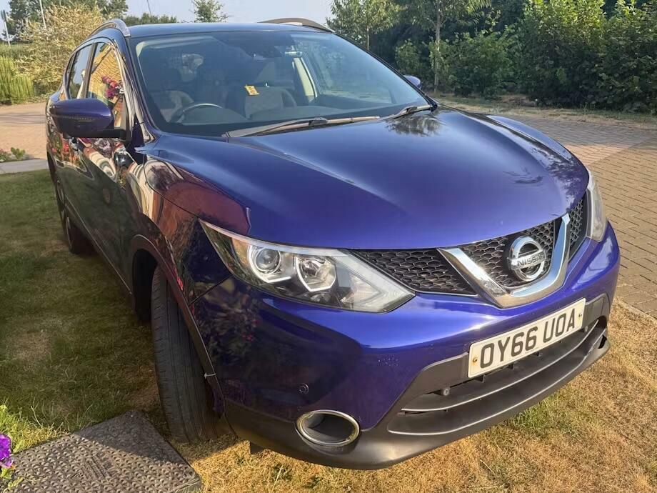 Nissan Qashqai 1.5 Dci N-connecta 2Wd Euro 6 Ss Blue
