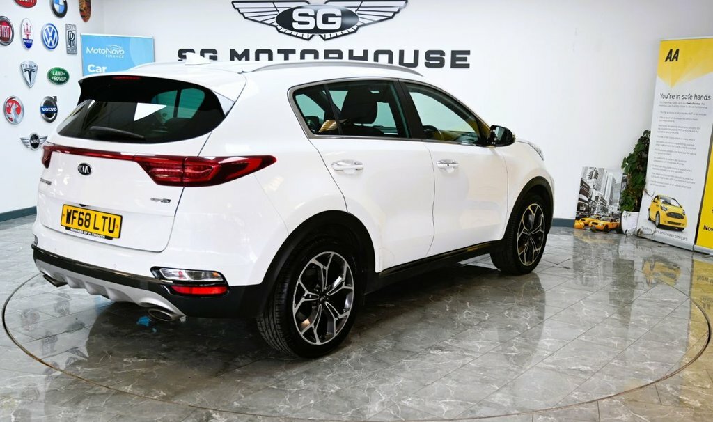 Kia Sportage 1.6L Gt-line White #6