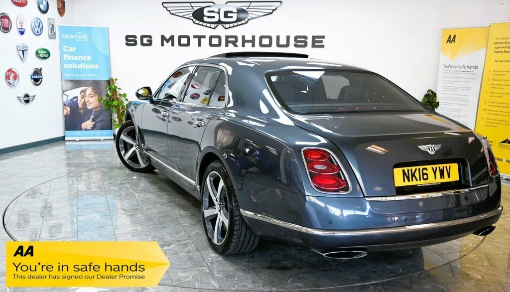 Bentley Mulsanne 6.8L Speed NK16YWV Grey #2