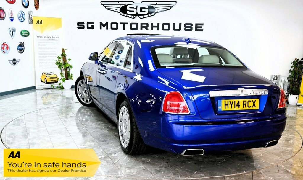 Rolls-Royce Ghost Saloon HY14RCX Blue
