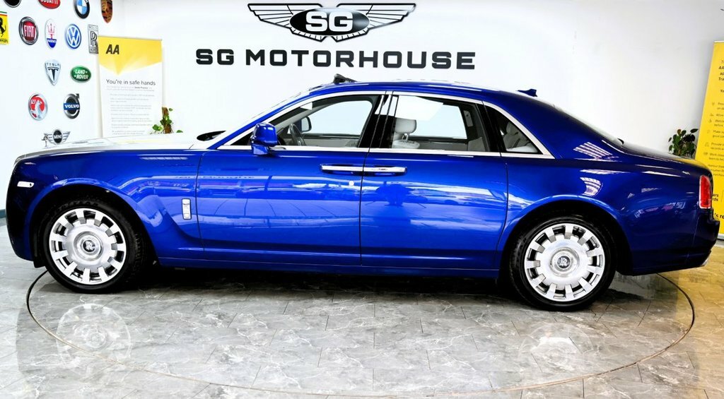 Rolls-Royce Ghost Saloon HY14RCX Blue #6