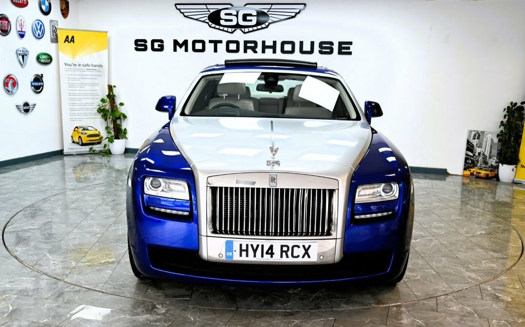 Rolls-Royce Ghost Saloon HY14RCX Blue #5
