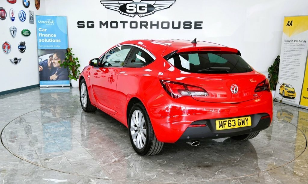 Vauxhall Astra GTC 1.6T 16V Sri Coupe Euro 5 180 P Red #13