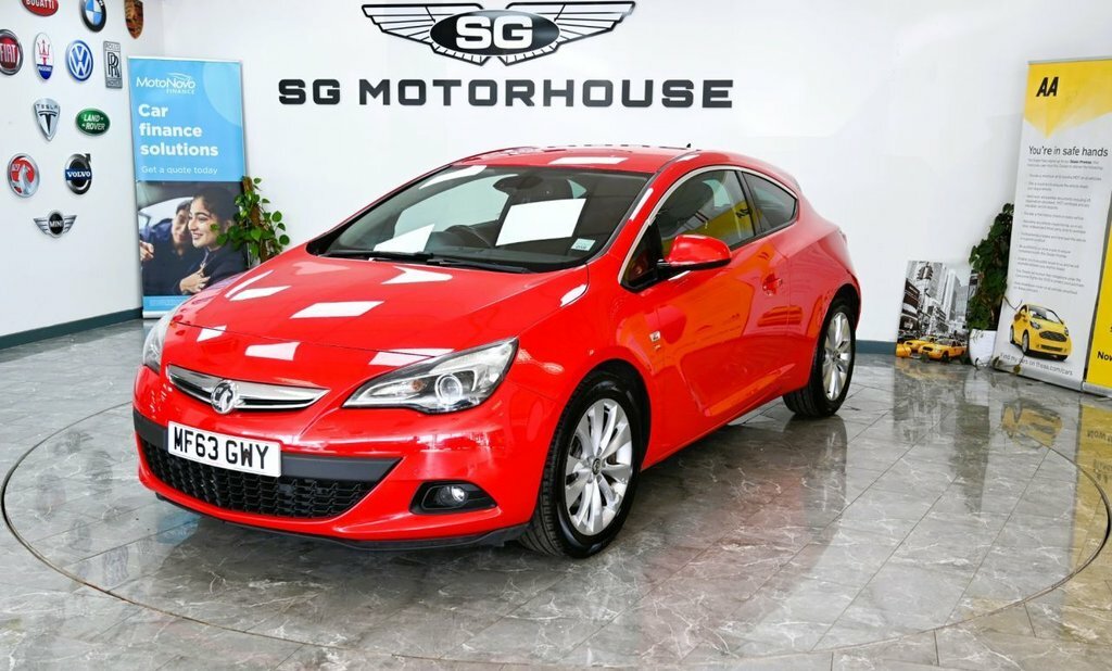 Vauxhall Astra GTC 1.6T 16V Sri Coupe Euro 5 180 P Red #12