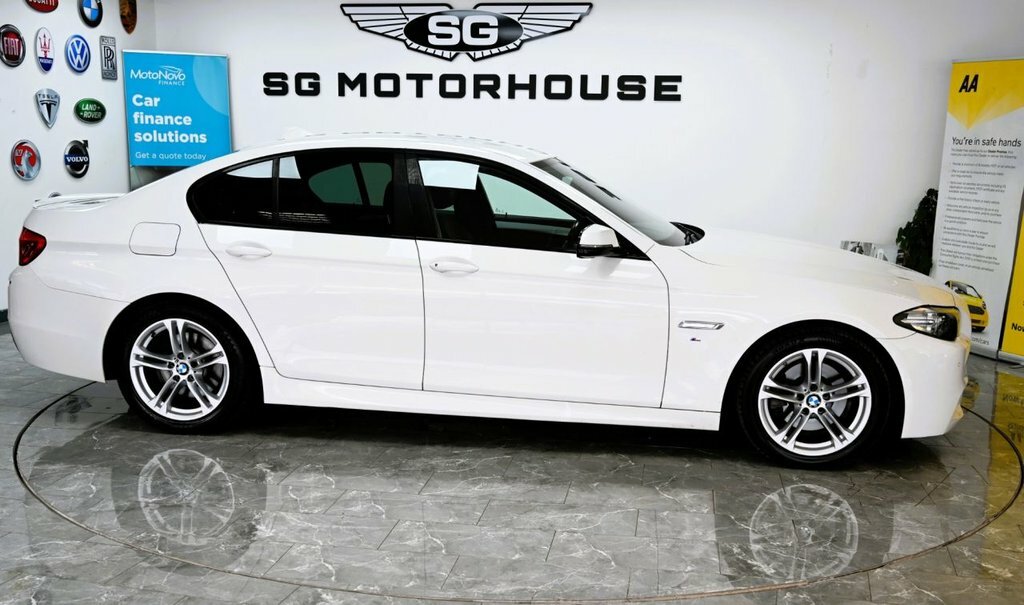 BMW 5 Series 2L M Sport White #5
