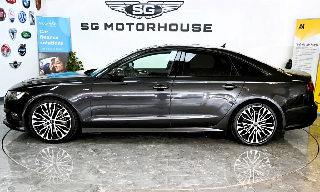 Audi A6 Saloon 3L Black Edition Grey #6