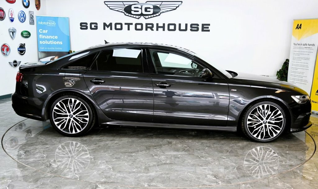 Audi A6 Saloon 3L Black Edition Grey #4
