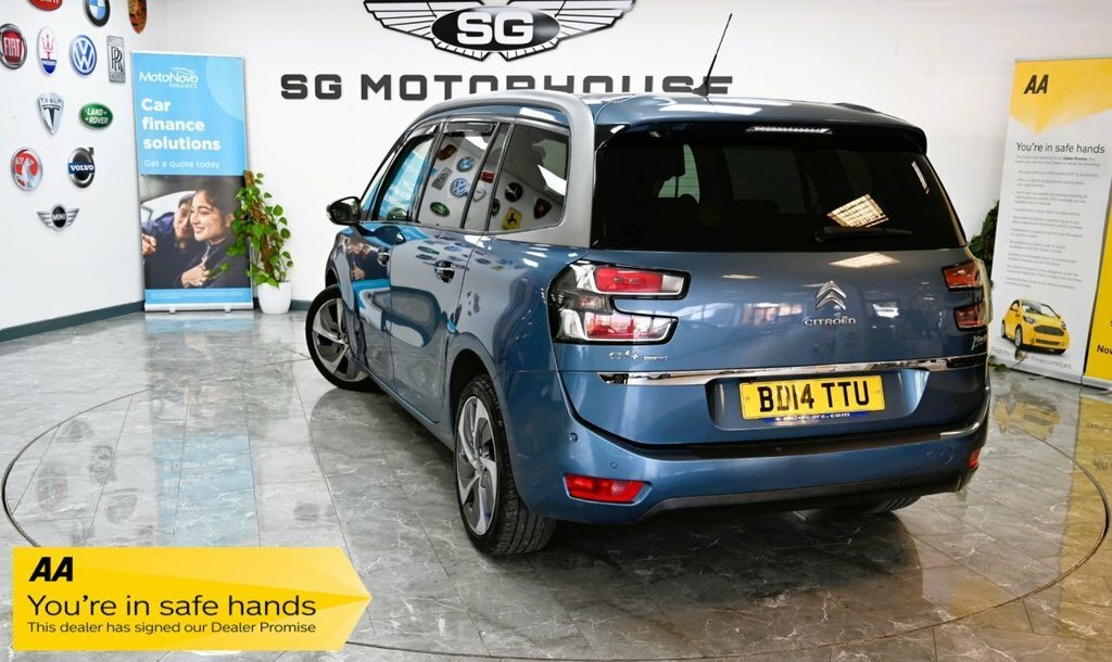 Citroen Grand C4 Picasso 2L Exclusive Blue #2