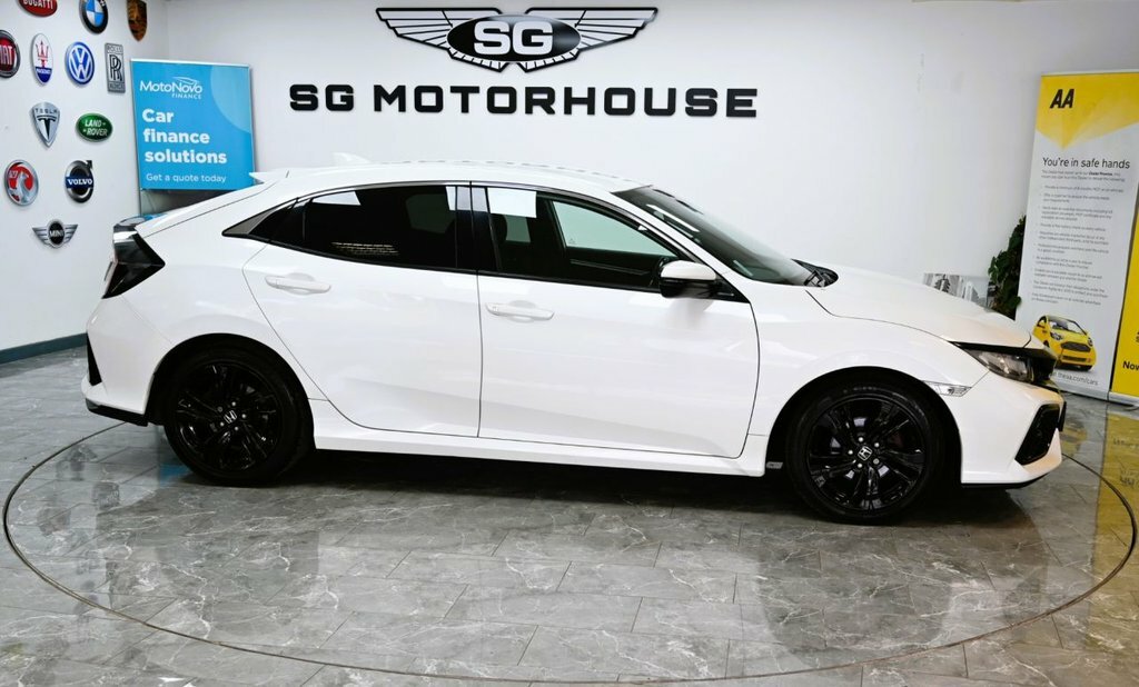 Honda Civic 1L Sr White #6