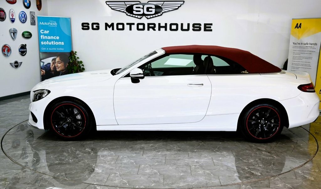 Mercedes-Benz C Class 2L Amg Line White #6