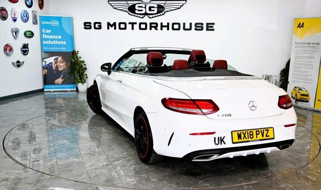 Mercedes-Benz C Class 2L Amg Line White #5