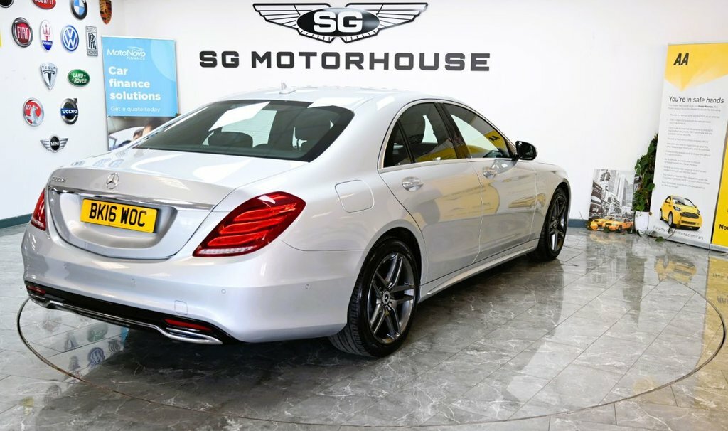 Mercedes-Benz S Class Amg Line Black #13