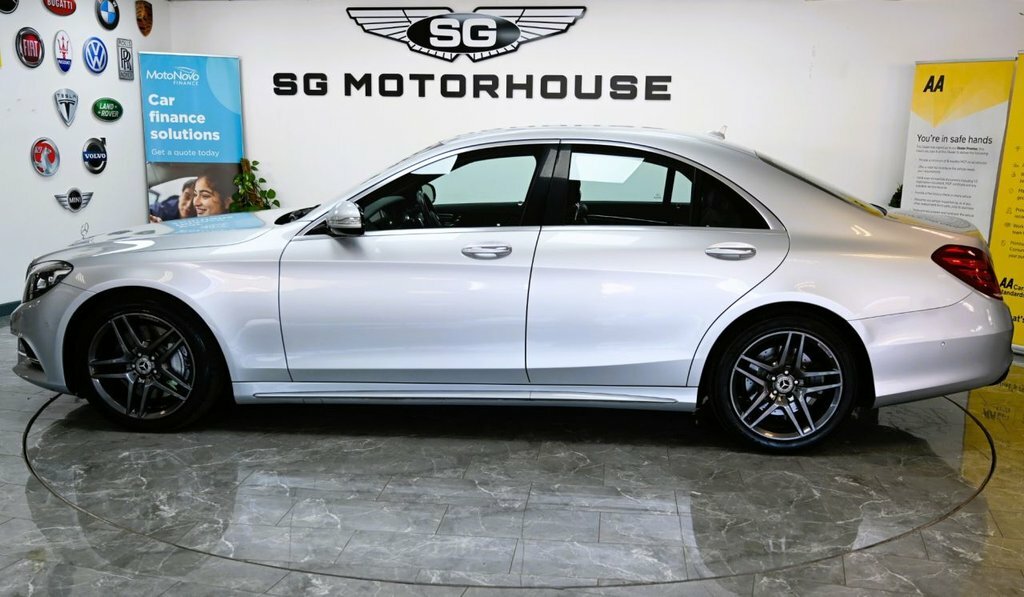 Mercedes-Benz S Class Amg Line Black #9