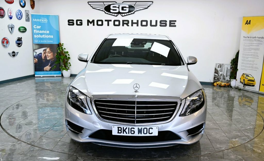 Mercedes-Benz S Class Amg Line Black #8