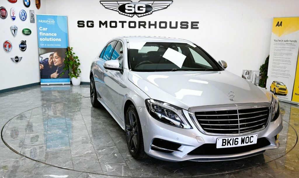 Mercedes-Benz S Class Amg Line Black #12