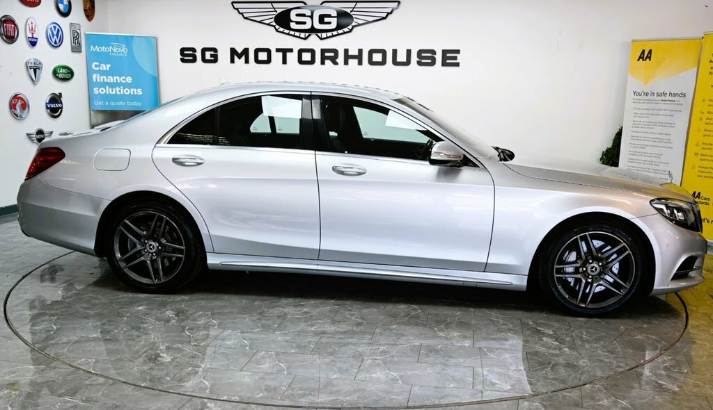 Mercedes-Benz S Class Amg Line Black #7