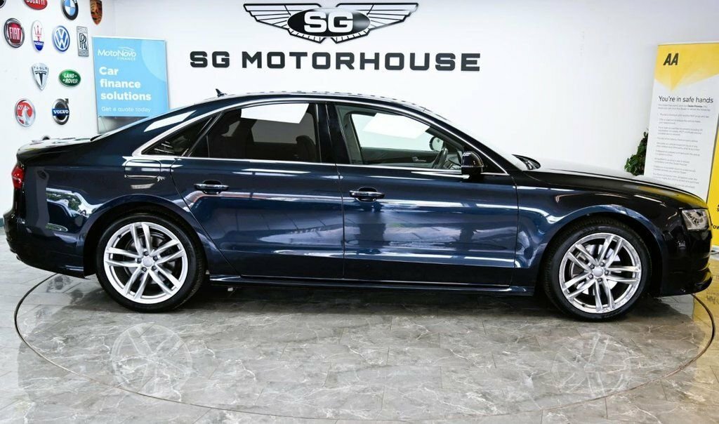 Audi A8 3L Sport Blue #6