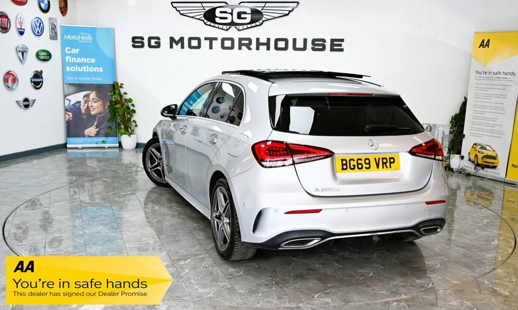 Mercedes-Benz A Class 2L Amg Line BG69VRP Silver #2