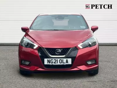 Nissan Micra 1.0 Ig-t 92 N-sport White #8