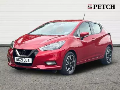 Nissan Micra 1.0 Ig-t 92 N-sport White #7