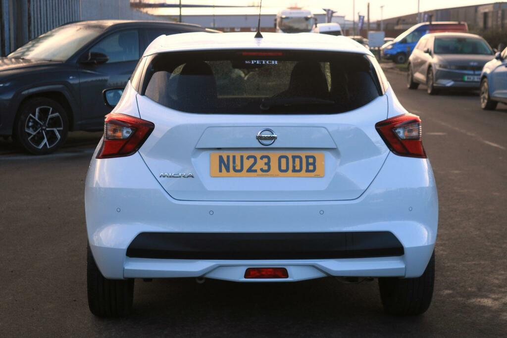 Nissan Micra 1.0 Ig-t 92 N-sport White #4