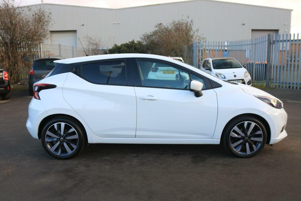 Nissan Micra 1.0 Ig-t 92 N-sport White #3