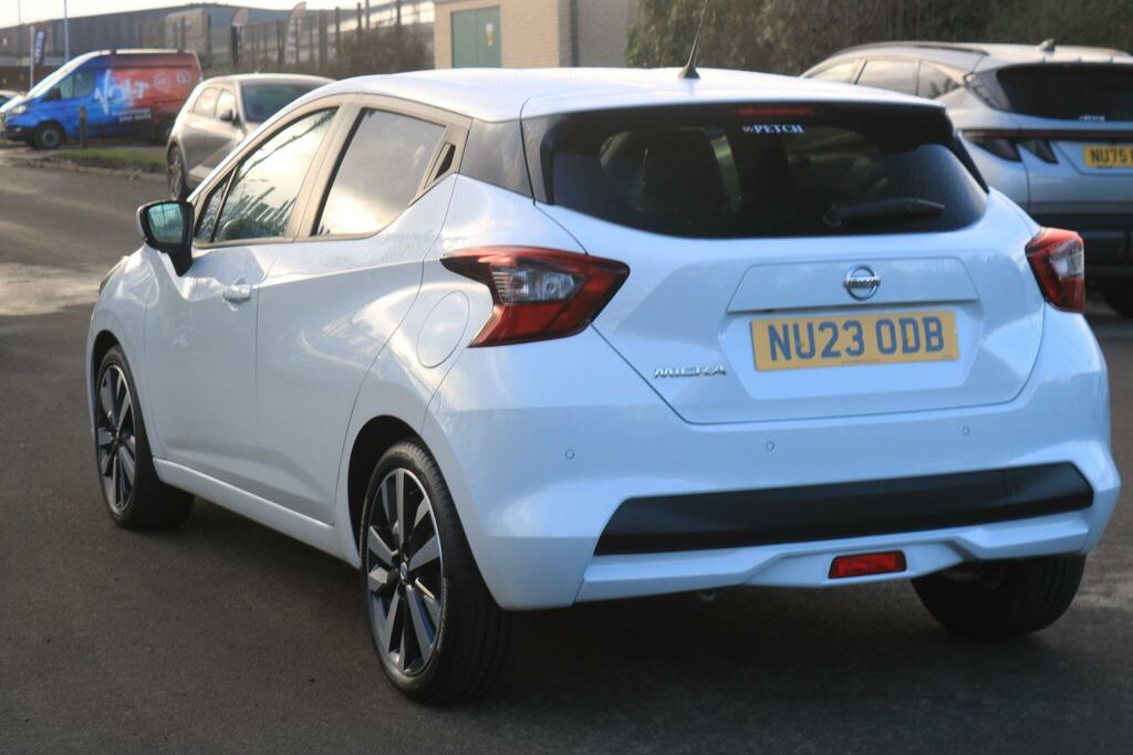 Nissan Micra 1.0 Ig-t 92 N-sport White #5