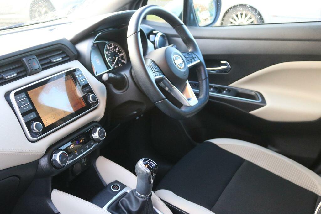 Nissan Micra 1.0 Ig-t 92 N-sport White #6