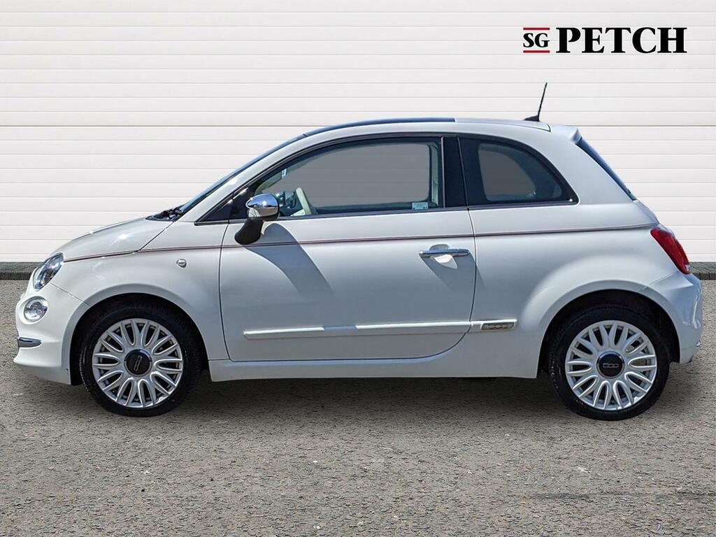 Fiat 500 Hatchback White #6