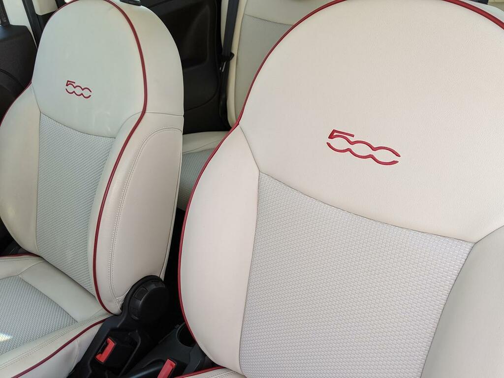 Fiat 500 Hatchback White #16