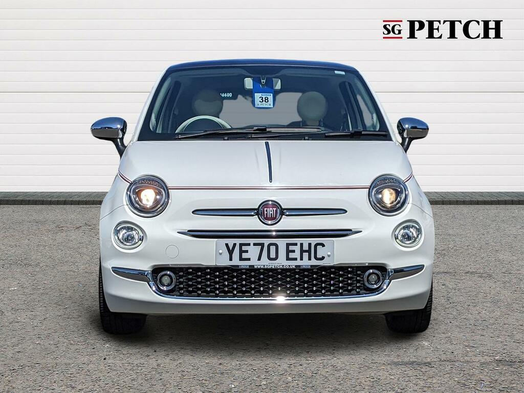 Fiat 500 Hatchback White #8