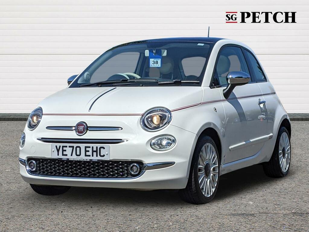 Fiat 500 Hatchback White #7