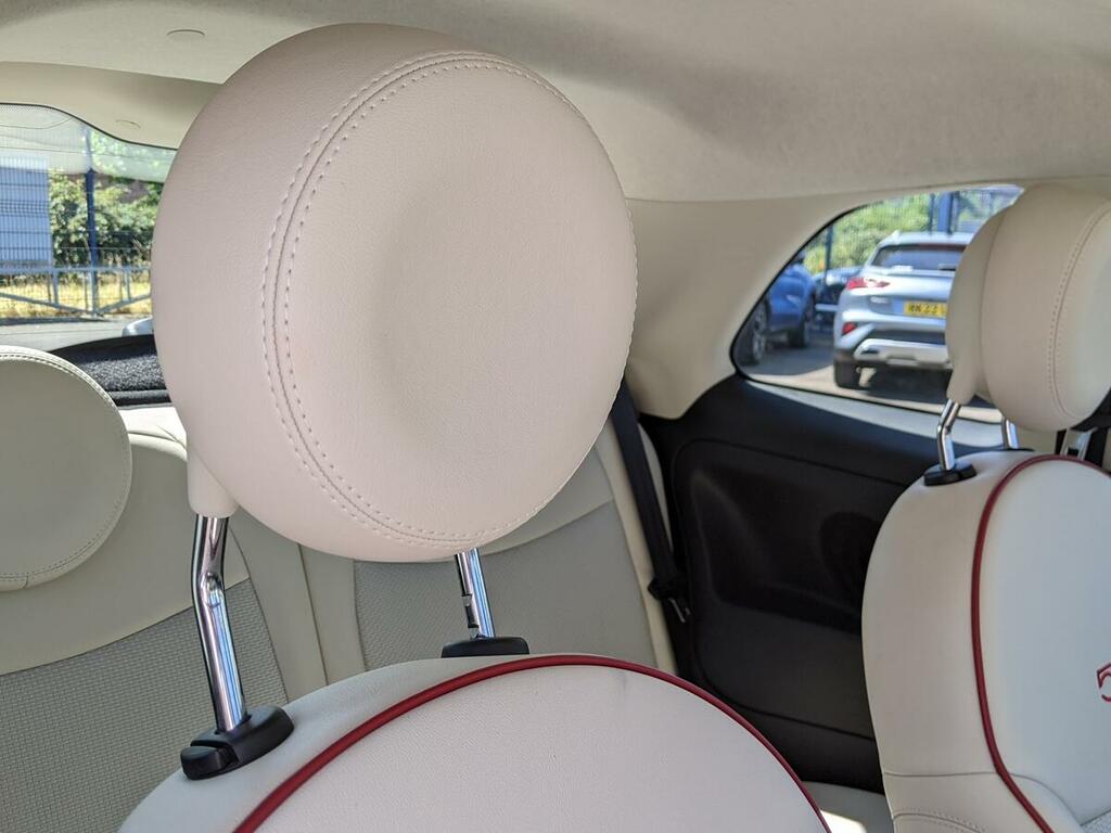 Fiat 500 Hatchback White #21