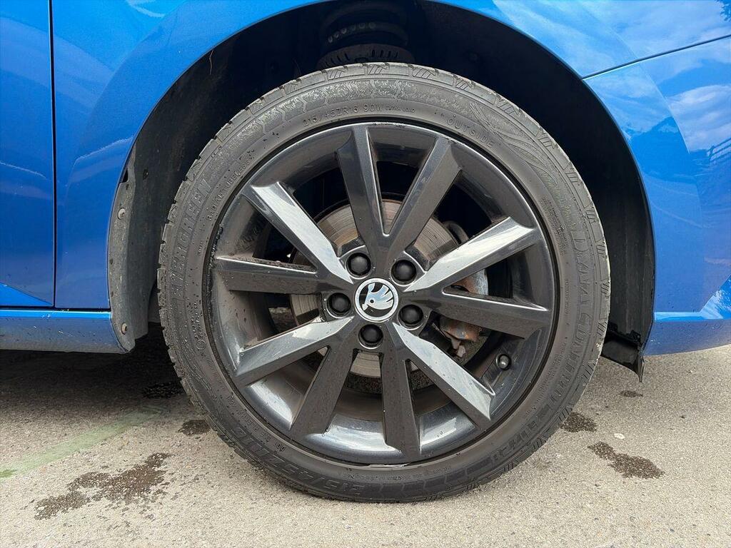 Skoda Fabia Se Mpi Ulez Blue #9