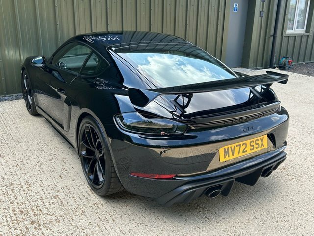 Porsche 718 Cayman 2022 4.0 Cayman Gt4 Pdk 415 Bhp Black #53
